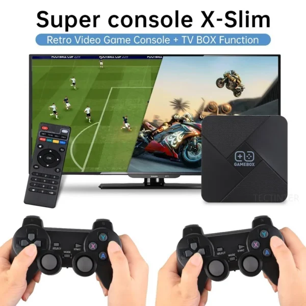 TV Box with Video Game Console - Image 2