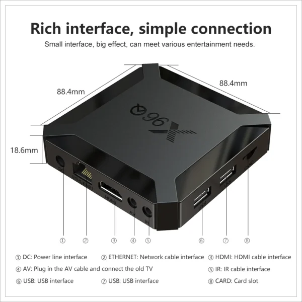 X96Q Android10 4K Smart TV BOX - Image 4