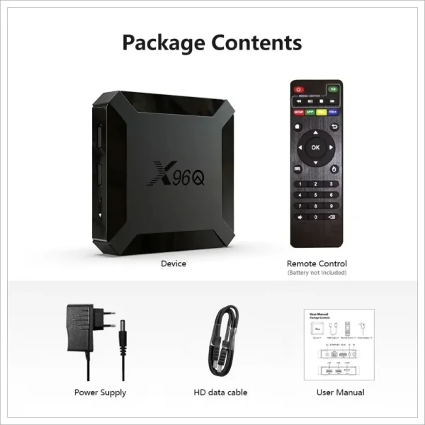 X96Q Android10 4K Smart TV BOX - Image 2