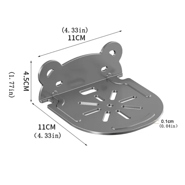 Wall Mount Projector Stand for HY300 Pro Projectors with lens cover - Image 5